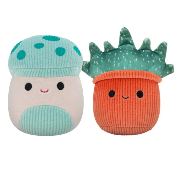 Squishmallows Squeaky Plush Dog Toys Sydney & Oz Discount