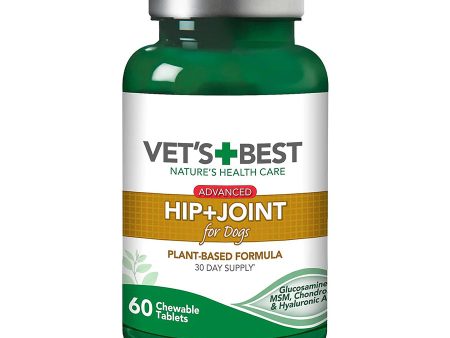 Vets Best Advanced Hip & Joint Tablets for Dogs (60 Tabs) For Discount